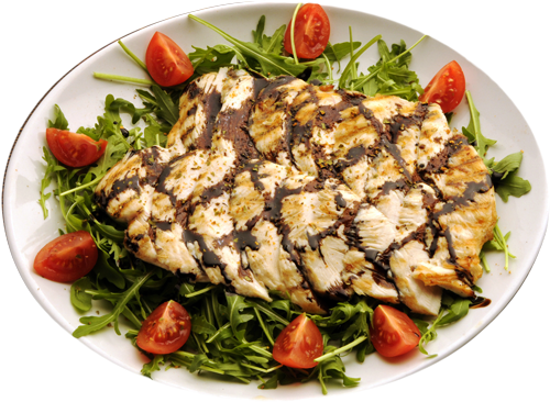 Pistachio Crusted Salmon with Balsamic Vinegar Reduction