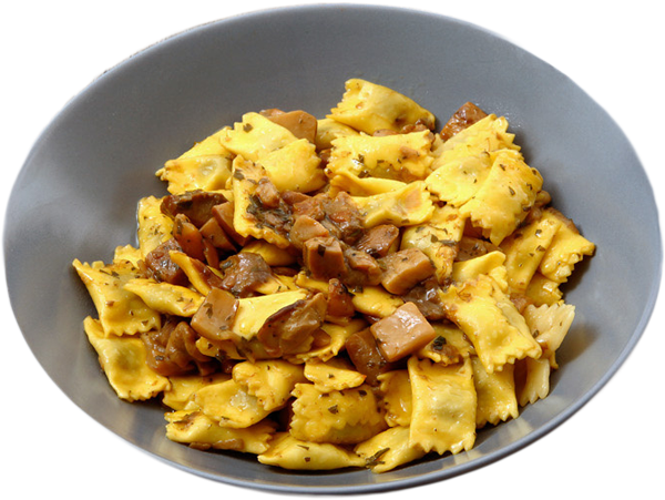 Ravioli with Pesto, Squash and Sage