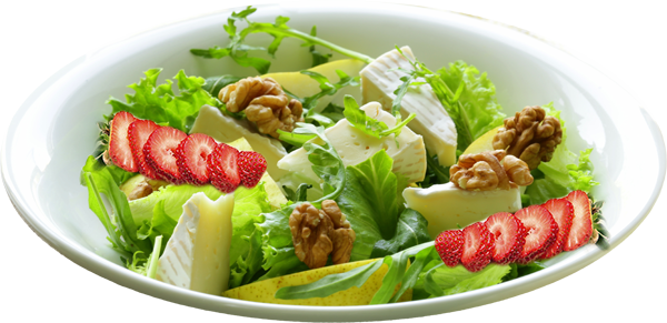 Strawberry, Spinach and Pear Salad