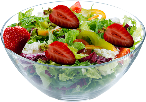 Spinach and Hazelnut Salad with Strawberry Balsamic Vinaigrette