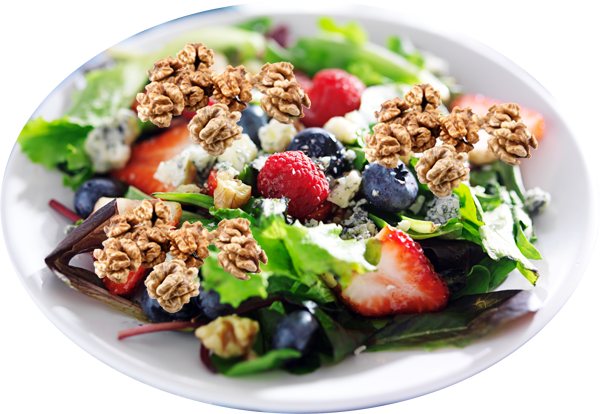 California Cherry and Walnut Salad 