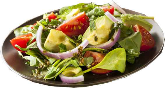 Lettuce, Avocado and Sunflower Seed Salad 