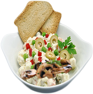 New Potato Salad with Truffle Oil