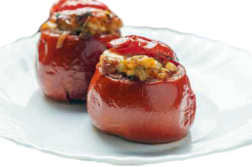 Mediterranean Stuffed Tomatoes
