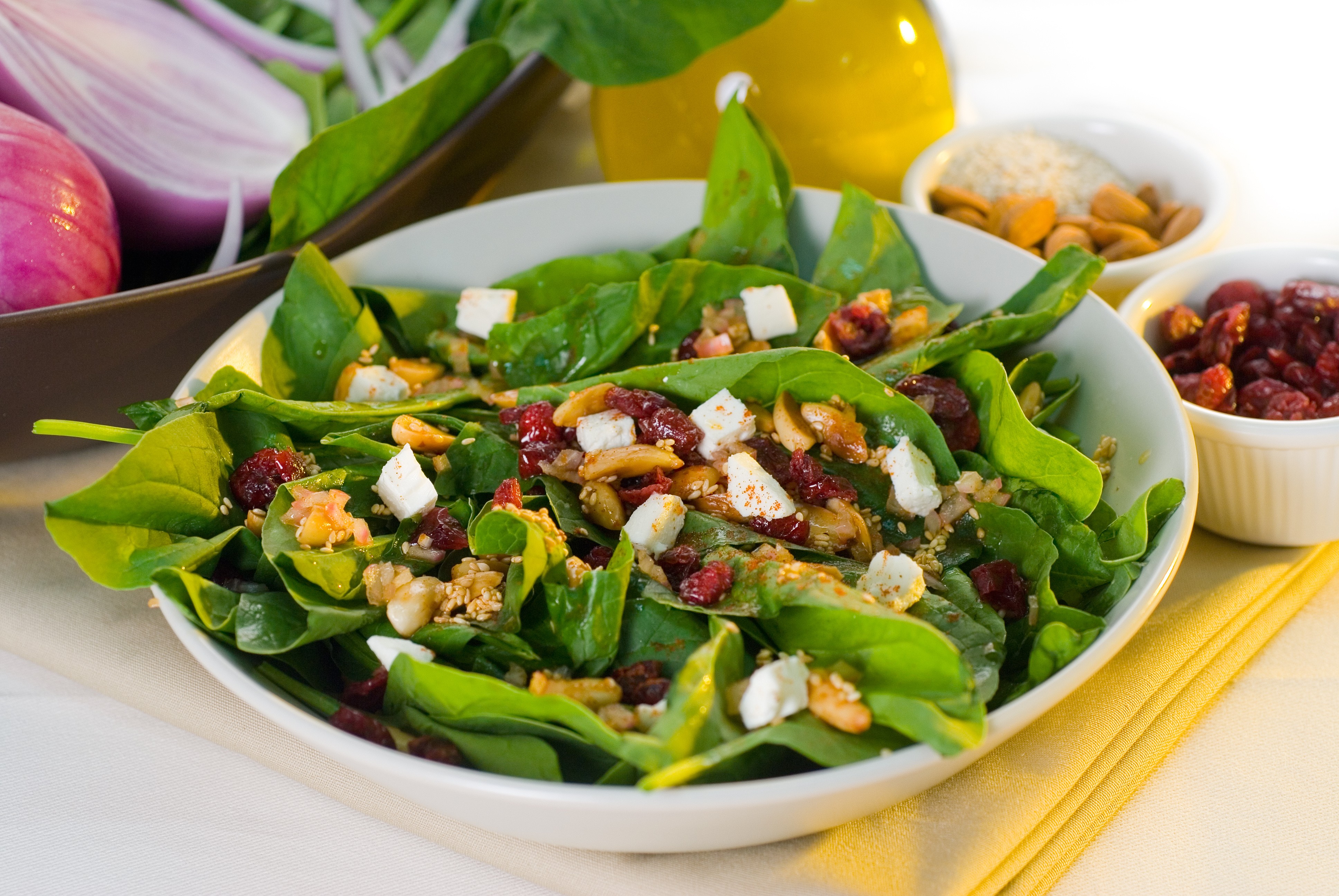 Spinach-Asparagus Spring Salad