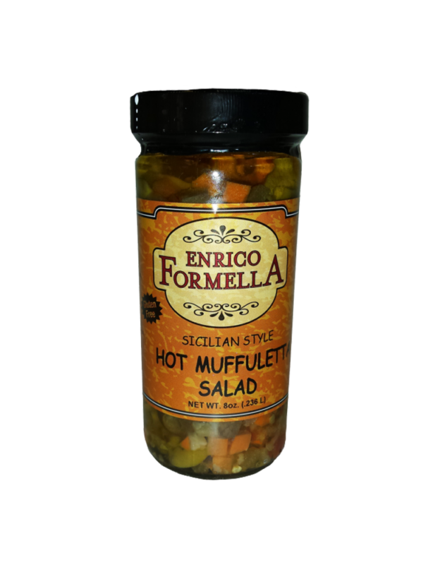 Enrico's Hot Sicilian Muffaletta Salad 8 oz.
