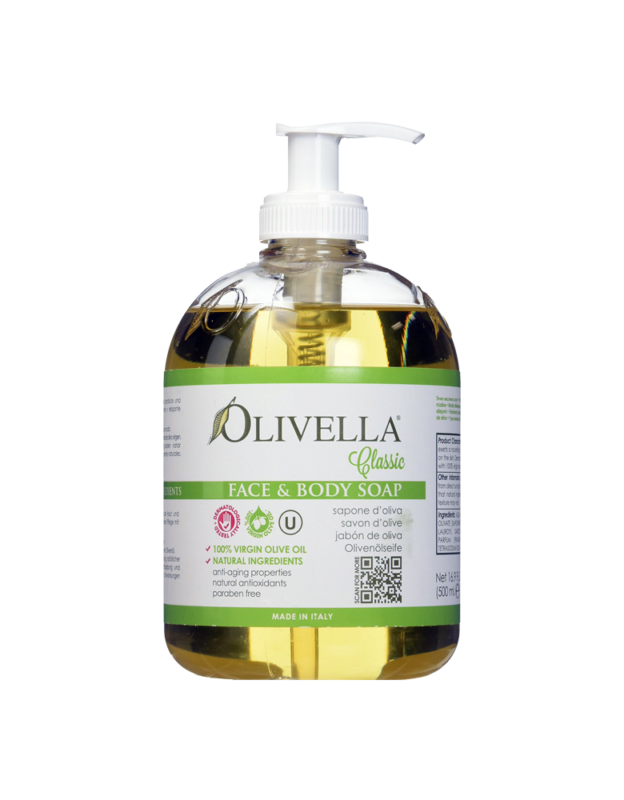 Olivella Face & Body Liquid Soap