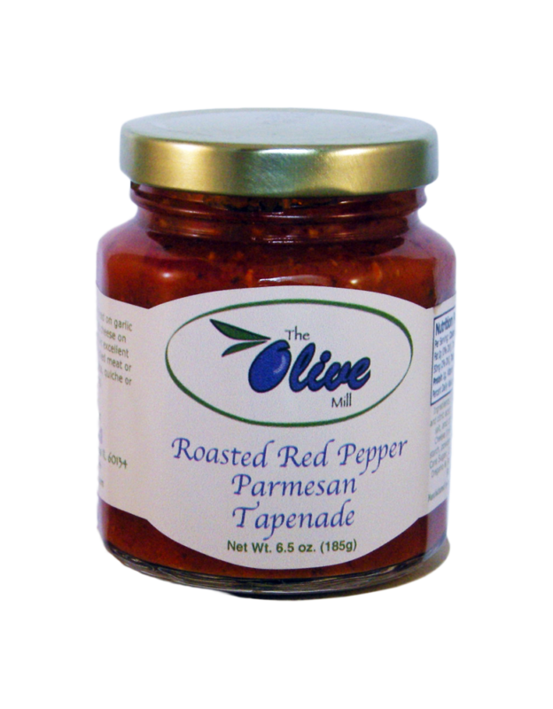 Roasted Red Pepper Parmesan Tapenade