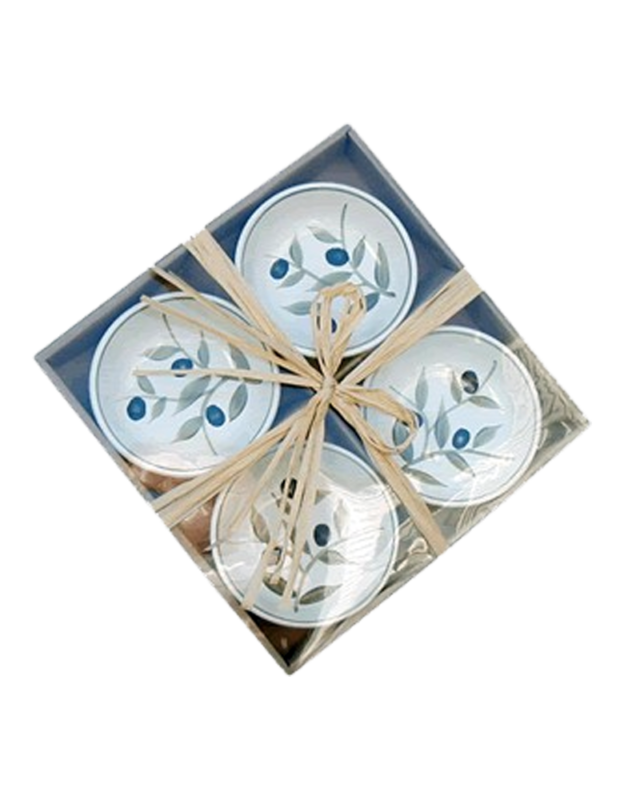 Set Of 4 Round Dipping Bowls