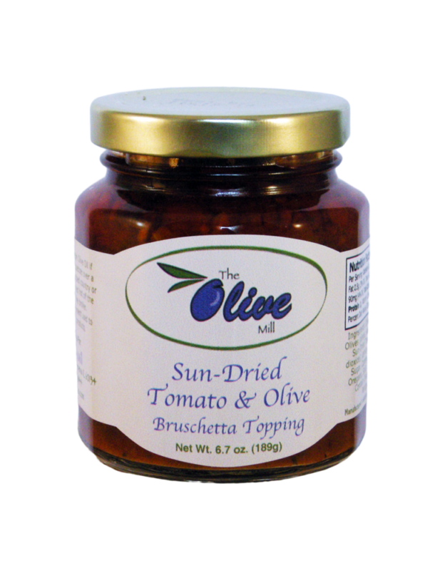 Sun-dried Tomato & Basil Bruschetta Topping