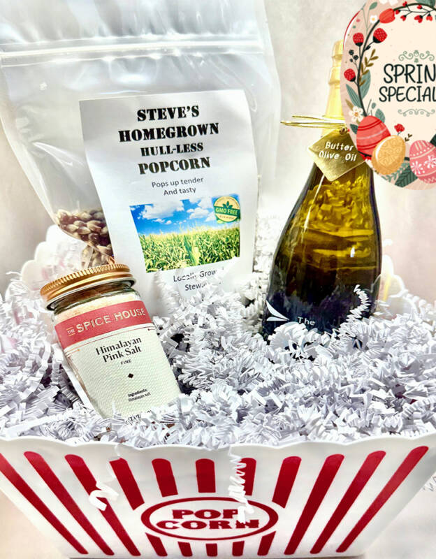 Popcorn Gift Basket